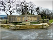 SD8131 : Burnley Cemetery War Memorial by David Dixon