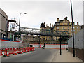 Broadway development, Bradford: temporary bridge