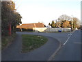 Hatch Lane at the junction of Belle Vue Road