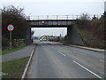 Disused railway bridge crossing Tuxford Road 