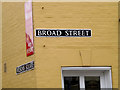 Broad Street & Wilson Square signs