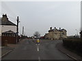 TM2483 : Station Road & the former Harleston Railway Station by Geographer