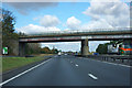 SK7964 : Bridge over A1 by Robin Webster