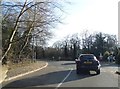 Roundabout on the A30, Bagshot