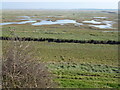 TF3536 : Recently flooded - Kirton Marsh on the edge of The Wash by Richard Humphrey