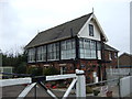 Converted signal box, Louth