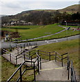 Zigzag steps, Caerau