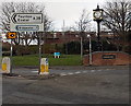 Direction signs from central Highbridge