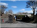 SU8198 : Railway bridge, Saunderton Station by Bikeboy
