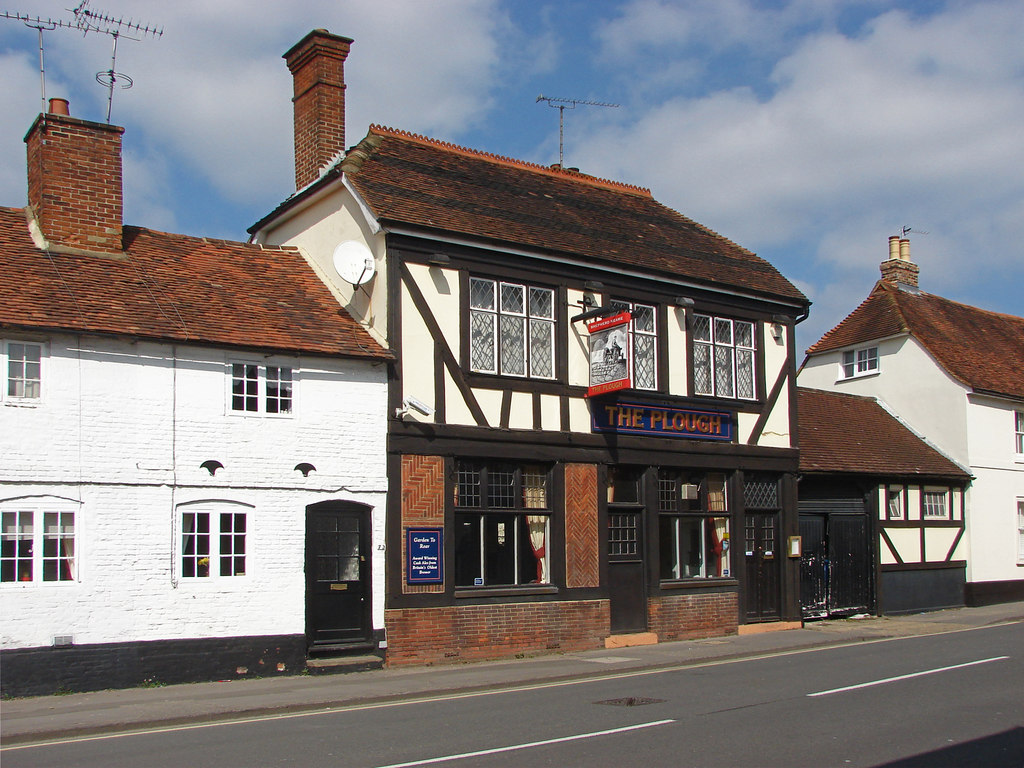 The Plough, Farnham © Alan Hunt Cc-by-sa 2.0 :: Geograph Britain And 