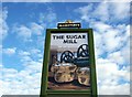 TF1018 : Sugar Mill pub sign at Bourne, Lincolnshire by Rex Needle