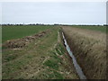 Footpath beside drain