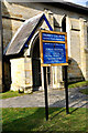 Noticeboard - Trinity Church, Sissinghurst