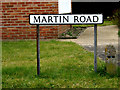 Martin Road sign