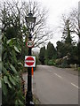 Gas Standard Lamp on Oakhill Road