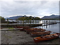 NY2622 : Keswick Landing Stages, Derwent Water by Anthony Foster