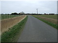 Minor road towards Saltfleetby St Peter