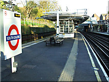 TQ1779 : South Ealing tube station by Thomas Nugent