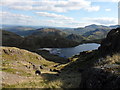 NY2808 : Pavey Ark: View from the North Rake by Anthony Foster
