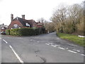 Millers Lane at the junction of Brickfield Road