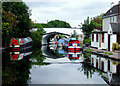 Hatherton Branch Canal at Hatherton Junction, Staffordshire