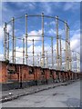 Former Salford Gasworks Gasometers