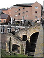 Bridge House and the Bishop Langley pub, Durham