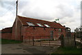 Traditional farm buildings in North End Lane, South Kelsey