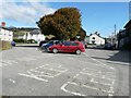 SN6159 : The main carpark at Llangeithro by John Baker