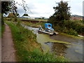 Machine at work on the canal, Bridgwater