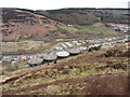 View over the Rhondda Fach valley