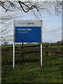 TG2202 : Norwich Main Sub-Station sign by Geographer