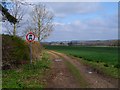 Track from Gobions Farm towards Watton at Stone