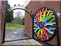 Gate to Rougemont Gardens, Exeter