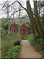 SO8610 : Painswick Rococo Garden - Red House by Chris Allen