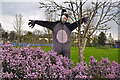 East Devon : Gorilla Scarecrow