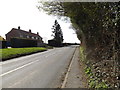 TG1902 : B1113 Main Road, Swardeston by Geographer
