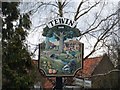 Tewin, village sign