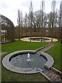 NU1913 : The Alnwick Garden : Linked Pools by Richard West