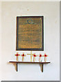 Second World War Memorial at Briningham St. Maurice