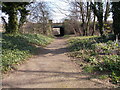 Footpath under Railway Line - off Eshald Lane