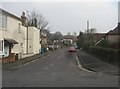 Looking up Clockhouse Road