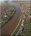 East and West Butterwick to the M180 bridge over the River Trent: aerial 2015