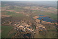 Sand pits, used and disused, east of Messingham: aerial 2015