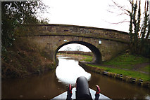SJ8561 : Macclesfield Canal:  Peel Lane Bridge No 79 by Dr Neil Clifton