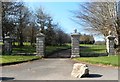 Gates to Carnanton House