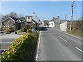 The A475 through Penrhiw-llan