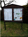 Finningham Village Notice Board