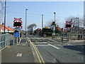 Level crossing on Station Road