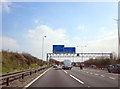 M6 Eastbound Approaching Slip Road For M42